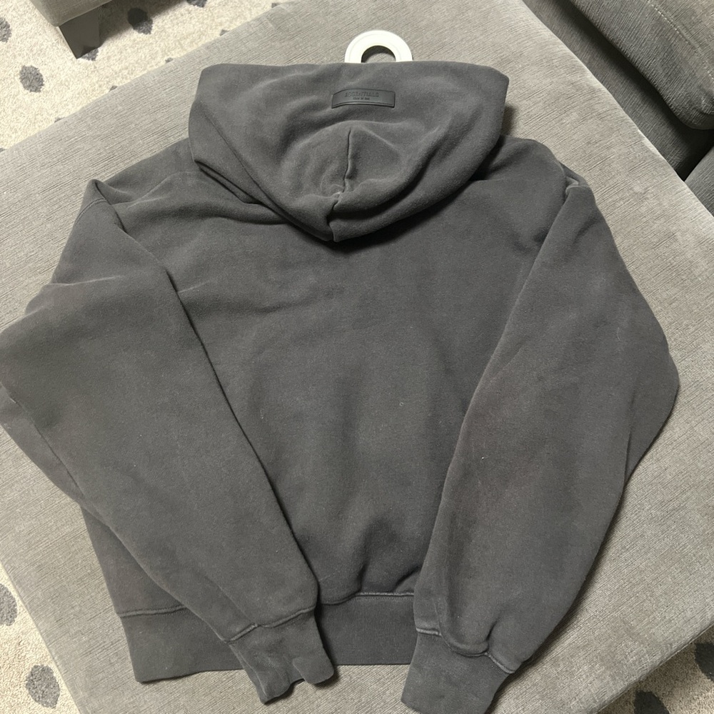 Essentials Charcoal Hoodie